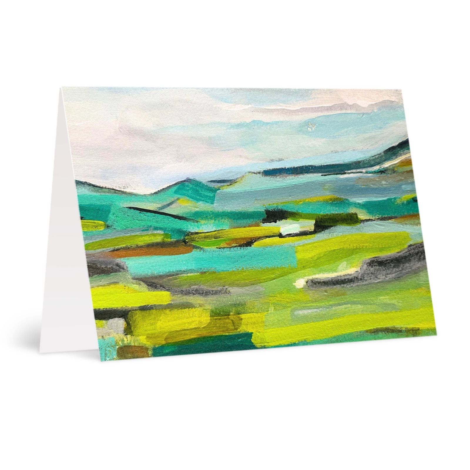 A6 Greetings card Packs Blank land and Sea