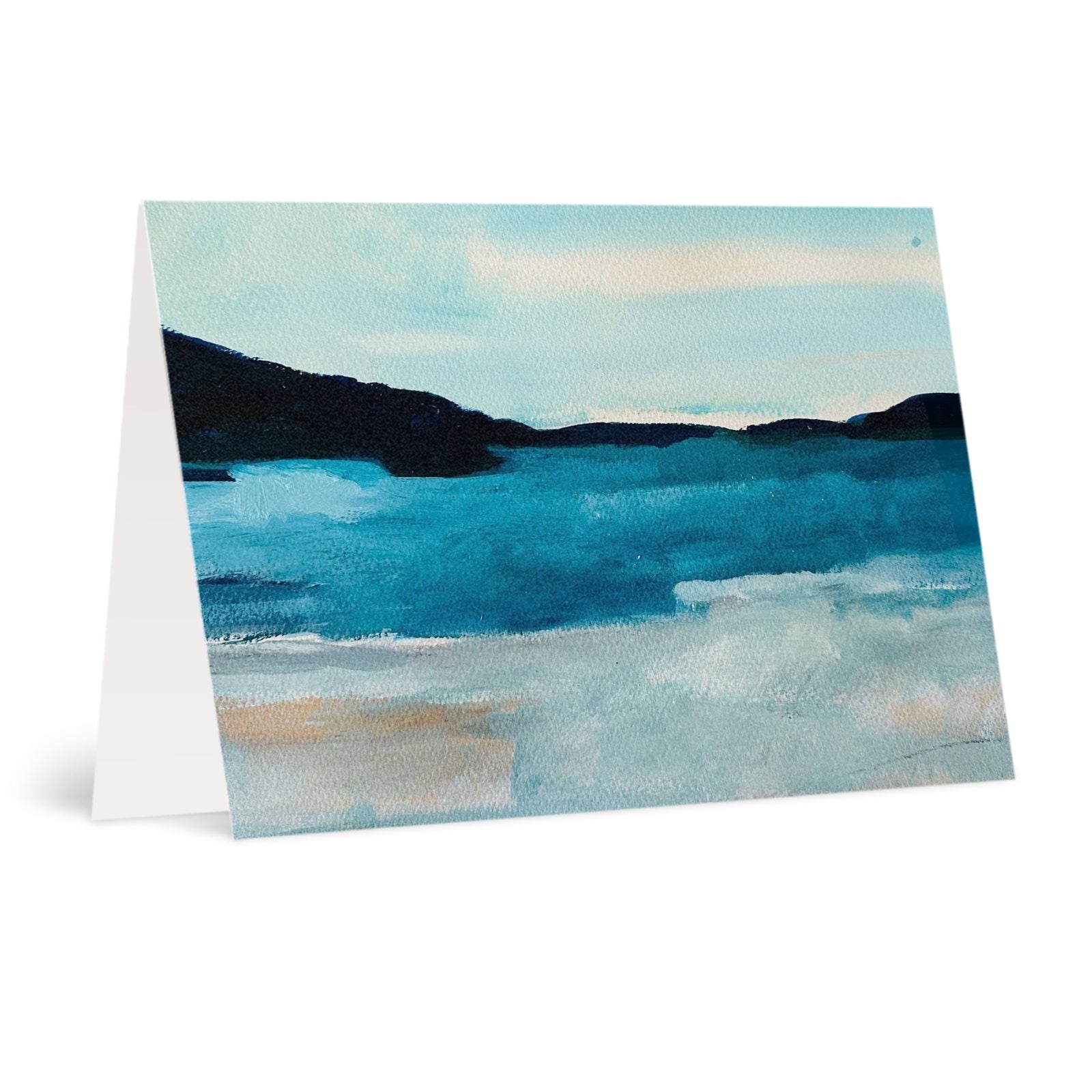 A6 Greetings card Packs Blank land and Sea
