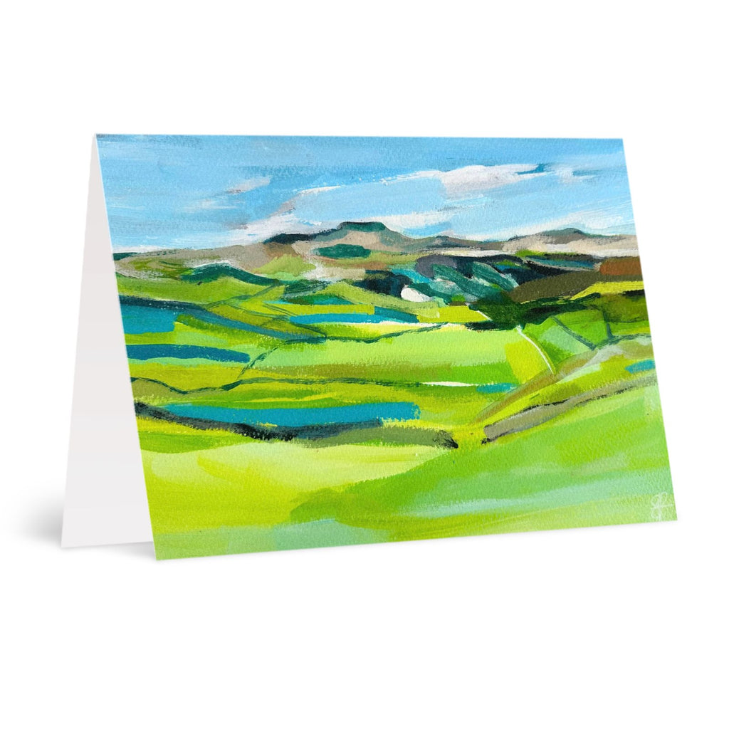 A6 Greetings card Packs Blank land and Sea