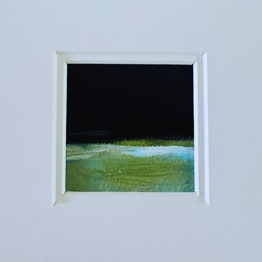 Mini Moment No. 3/Original Mini Abstract Landscape/Sarah Pittaway